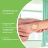 NeuHeils Silicone Foam Dressing Gentle Border Lite 2''x2'', Pad Size