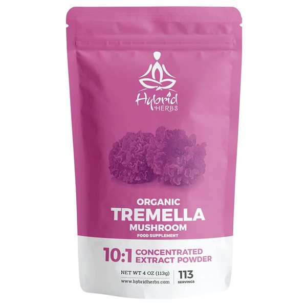 HYBRID HERBS – ORGANIC TREMELLA MUSHROOM | 10:1 Extract Powder