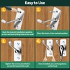 Yauhar 40 Pcs 2"/5CM Stainless Steel Wall Mounted Hooks with