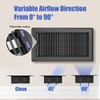 Floor Register Fits 6x12 and 12x6 Duct Opening - Heavy