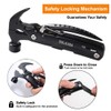 Survival Multi-Tool Mini Hammer, Gifts for Dad Husband Brother Boyfriend,