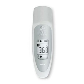 Yubix CISE-01/CG Radiation Thermometer with Stand, 1 Time, Cool Gray