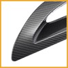 Partuto Pair Hood Side Air Vent Cover Bezels Trim Carbon