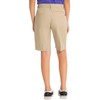 Classroom School Uniforms girls Plus Size Low Rise Khaki Shorts,