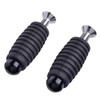 HAMILO Motorcycle Motorcycle Foot Pegs Pedals Anti-Slip Corrosion 2 Piece