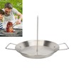 Vertical Skewer Screw Grill Pan Stainless Steel Removable Brazilian Vertical