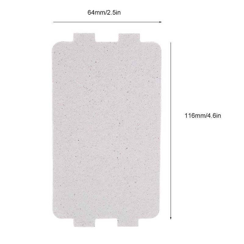 5 Unids Microondas Horno Hoja de Placa de Mica Microondas