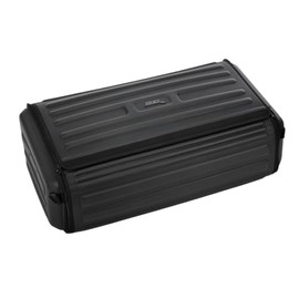 3D MAXpider Handy Trunk Organizer 175 with Lid (Black) - Waterproof, Foldable, Compatible with SUV, Sedan, and Tools (Carbon Fiber Pattern, 36x23x8,65lb Capacity)