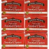 Crown Prince Fancy Whole Smoked Oysters in Cottonseed Oil 3.75oz