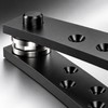 360° Hidden Door Pivot Hinge Kit, Heavy Duty Aluminum Alloy