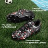 DREAM PAIRS Boys Girls Soccer Cleats Youth Firm Groud Athletic