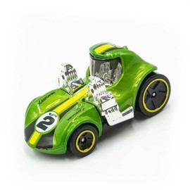 Hot Wheels - Tooned Twin Mill - Tooned 1/5 - HKH14 - Short Card - Light Green Metallic - Mattel 2023