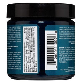 MANIC PANIC MANIC PANIC Classic Enchanted Forest Semi Permanent Hair Color - Deep Teal Green Hair Dye for Women & Men That Lasts 4-6 Weeks - Vegan, Ammonia & Cruelty-Free - Create & Mix Custom Shades (4oz / 2pk)