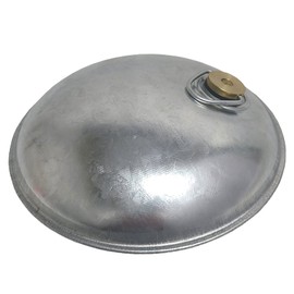 Doi Kinzokusei Tin Hot Water Bottle 1.2 Type (Compatible with Direct Fire) 112886 Silver