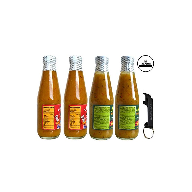 Matouk's West Indian Hot Sauce and Calypso Sauce 10 Ounce