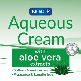 Nuage Aqueous Cream With Added Aloe Vera, 350Ml