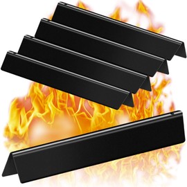 Paayox 21.5 Inch Flavorizer Bars for Weber Spirit Grill Parts Spirit 200 220 500 S210 E210 Grill Parts with Side Control, Genesis Silver A Grill Parts Flavor Bars for Weber 7534 7535 65902, 5 Pcs