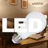 Satco S29593 9.5W A19 LED Light Bulb, 2700K Warm White,