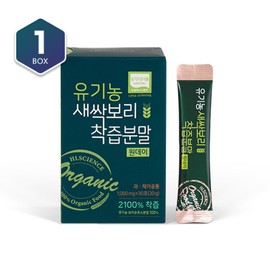 HL Science (현대홈쇼핑)유기농 새싹보리 착즙분말 원데이 단품(1gX30포X1박스) (Hyundai Home Shopping) Organic Barley Sprout Juicing Powder One Day Single Item (1g X 30 Packs X 1 Box)
