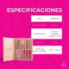 12 Colores Labiales Mate Larga Duracion Pintalabio Regalo
