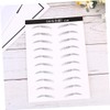 Baluue 2sheets Eyebrow Stickers for Women of Hair-like Simulation Eyebrows
