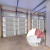 ZUIWAN 6MM Thick Garage Door Insulation Kit - 16P Reflective