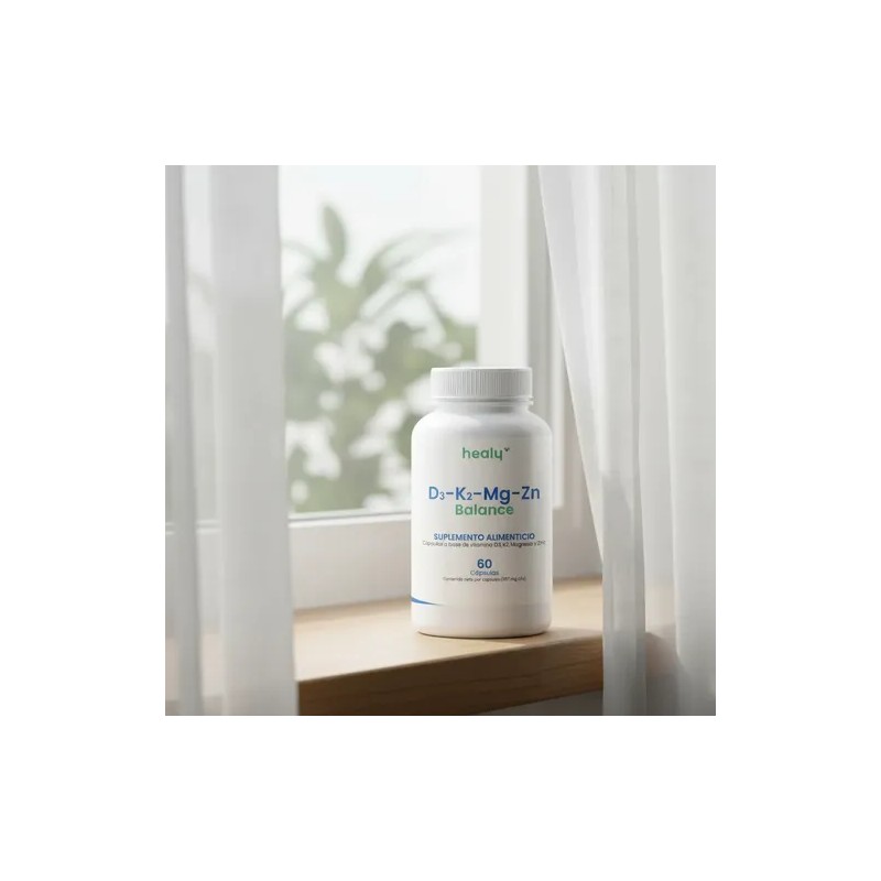 Vitamina Magnesio Zinc Healy Cápsulas Salud Ósea