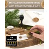 gravurART gravurART Siegelwachs Vintage-Rosé - Persönliche Briefe versiegeln mit Stempelwachs
