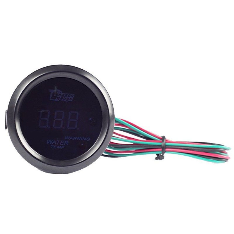 ESUPPORT Car 2" 52mm Digital Water Temp Gauge Temperature Meter