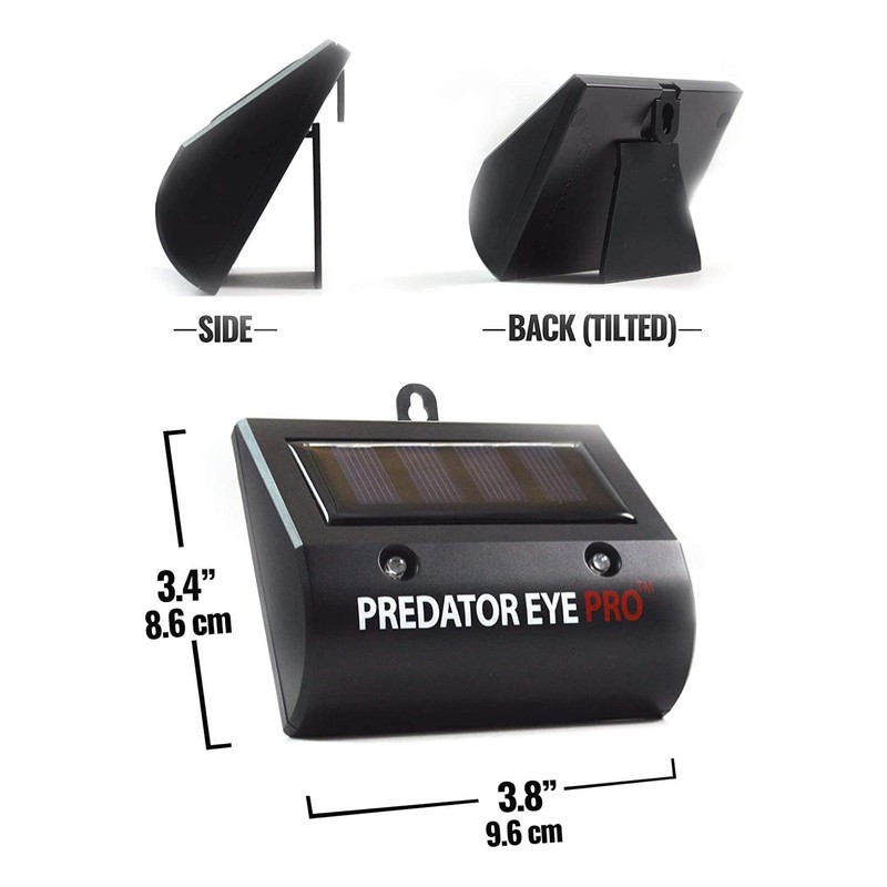 ASPECTEK Predator Eye PRO - Solar-Powered Predator Light with Kick
