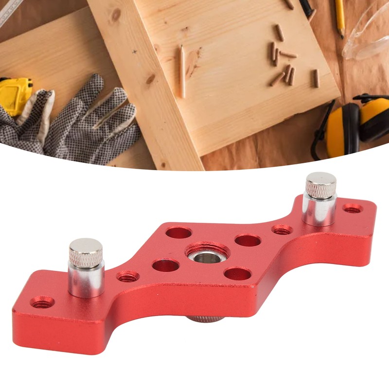 Self Center Dowel Jig Vertical Hole Puncher Locator Woodworking Doweling