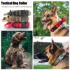 Tactical Dog Collar, Adjustable Military Training Nylon Dog Collar with