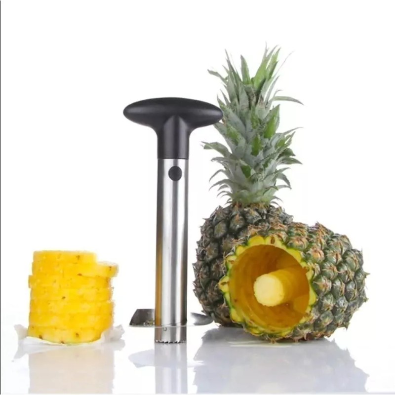 Total Supplier Descorazonador De Piña En Rebanadas Acero Inoxidable