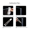Flexible Shower Door Side Seal Strip 100 Inch Shower Glass