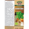 Lemon Balm + Amber Extract/Organic Lemon Balm + Organic Baltic