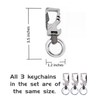 Infxyfy 3 Pack Car Key Chain Bottle Opener Keychain for