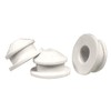 National Artcraft White PVC Stopper Or Plug fits 5/8 Inch