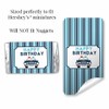 Police Officer Cop Birthday Party Miniature Chocolate Candy Bar Sticker