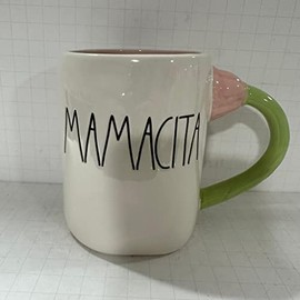 Rae Dunn MAMACITA Mug with Pink inside - Ceramic