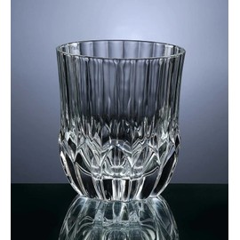 HISTORY COMPANY Luxury Crystal Double Rocks Glass, 2-Piece Set, Crafted in the Tuscany Region of Italy (Gift Box Collection)