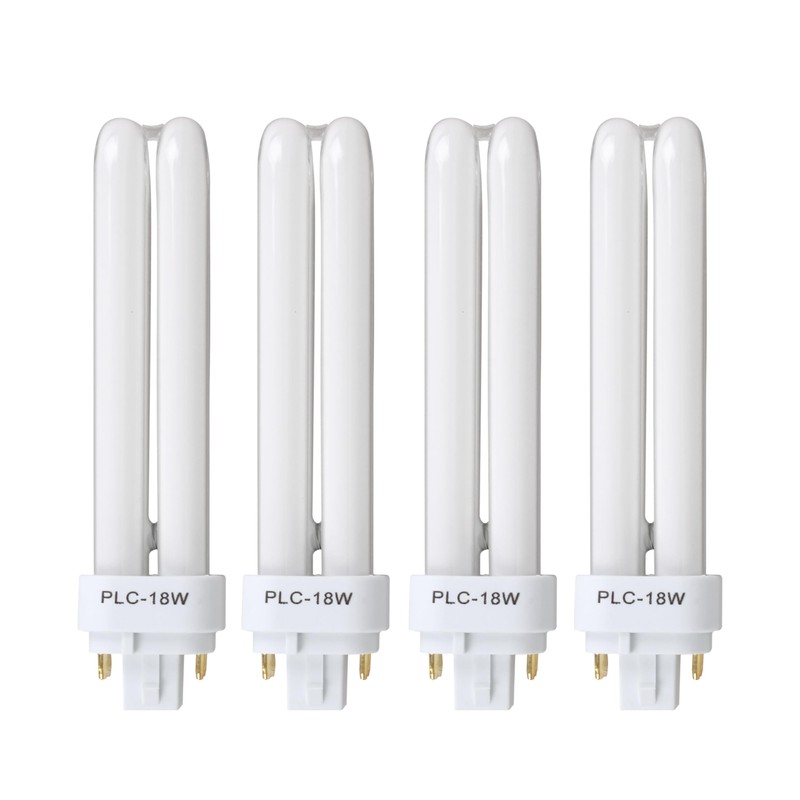 Zfegto FDS18E35/4 CFL Light Bulbs for Panasonic, 4 Pin G24q-2
