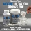 NaturesPlus Creatine Micro-Optimised Capsules - 100% Pure Creatine Monohydrate Supplement