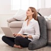 Reading Pillow with Shredded Memory Foam, Large Adult Backrest with