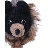 The Collection Royal Black Bear Faced Ear Muff