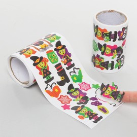 Baker Ross FE724 Witch Stickers - 670 Pieces, Bulk Pack Stickers for Children for Crafts, Designing and Decorating