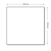 V Safety 62017AF-R Caution Very Hot Water Sign - Square