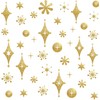 Gold Star Wall Decals Vinyl Star Wall Stickers Geometric Modern