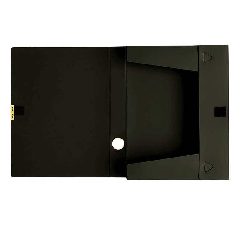 Anatch A4 Storage File Boxes Plastic Archives Cases with Lid,