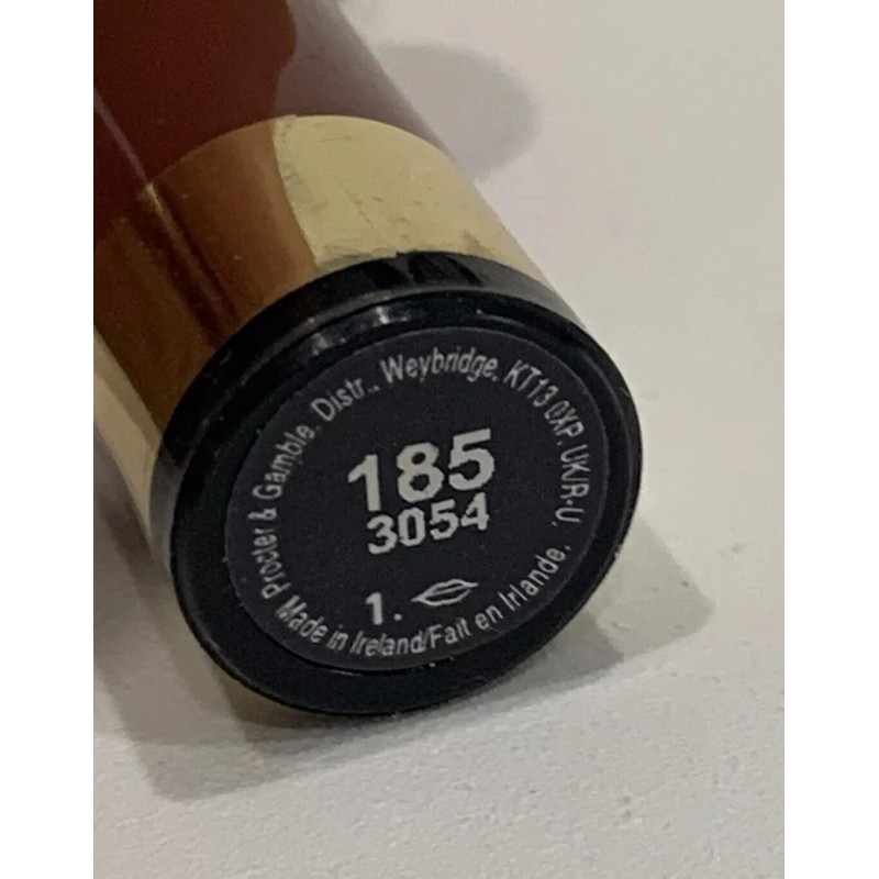 Max Factor Lipfinity Lipstick 185 & Moisturizing Coat Org Formula