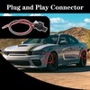 GYUPTRK Side Marker Pigtail Connector Harness Fit for Dodge Charger